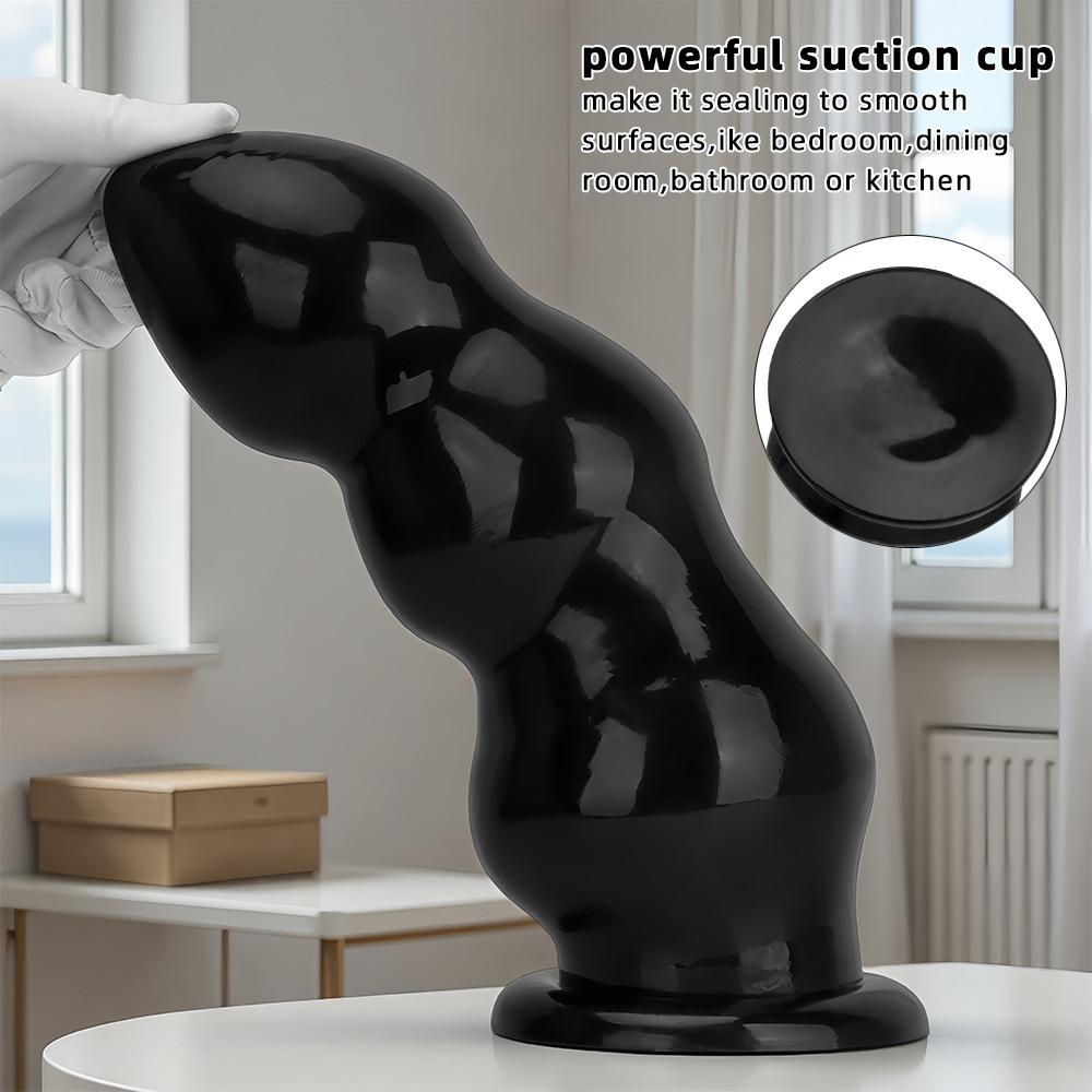 11cm Giant Anal Plug Adult Sex Toy Large Size Silicone Anal Plug for Men Women