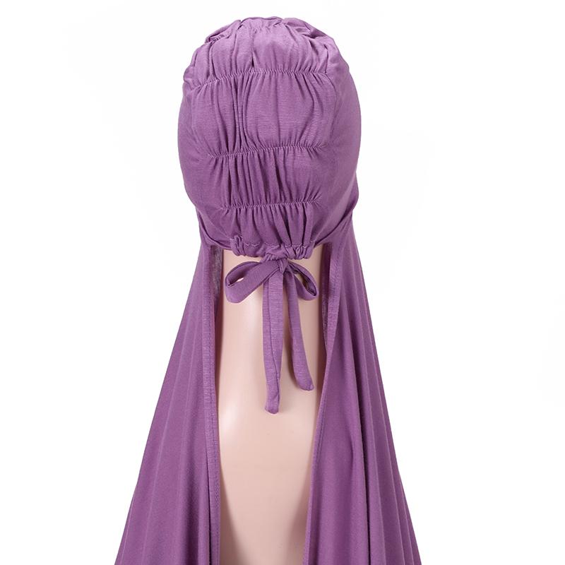 High Quality Instant Jersey Hijab For Muslim Women With Inner Cap Bonnet Hijab For Muslim Women Headcover Shawls