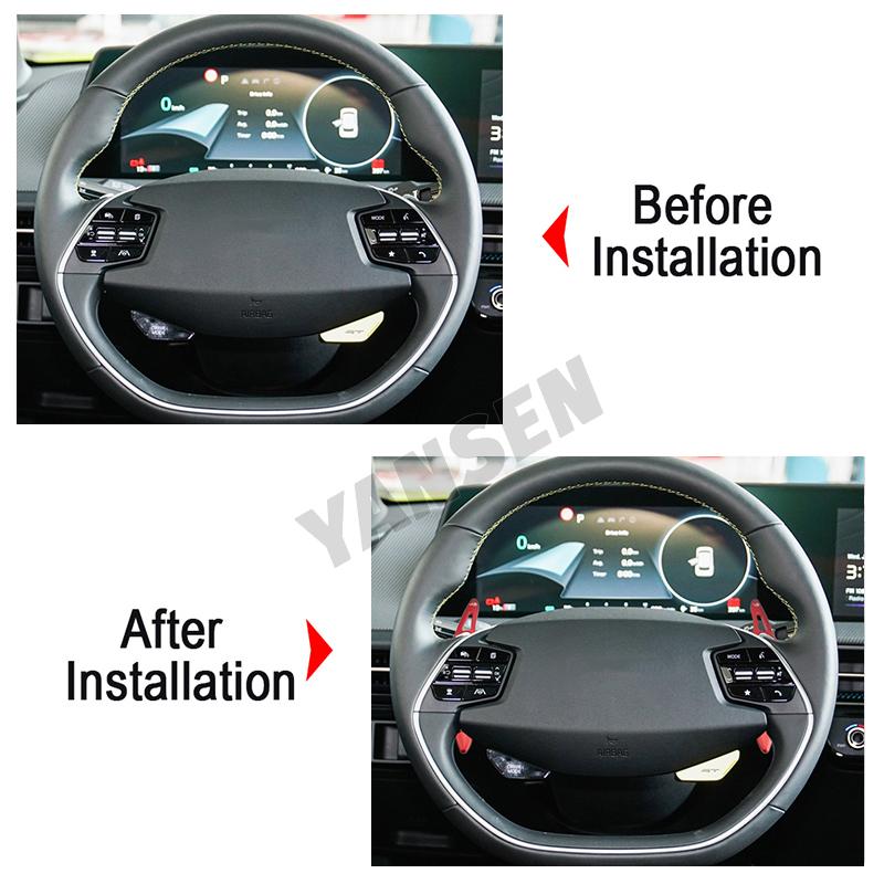 Paddle Shifter For Kia EV6 2021 2022 2023 Car Steering Wheel Paddle Shift Gear DSG