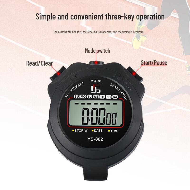 YS-802 Professionelle Sportstoppuhr