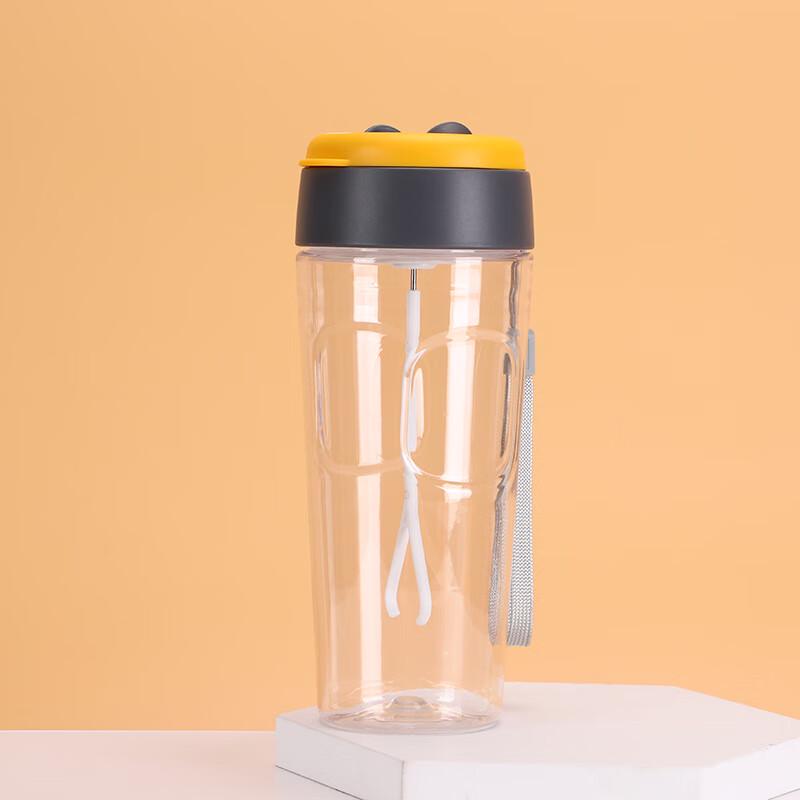 Портативная спортивная бутылка-шейкер для протеина