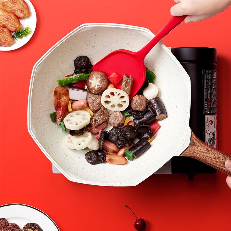 ORB Oriental Red Charm Silicone Utensil Set ORB-703