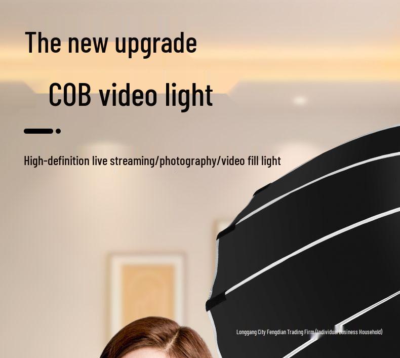 500W Super Bright Professional Live Streaming & Photography Fill Light