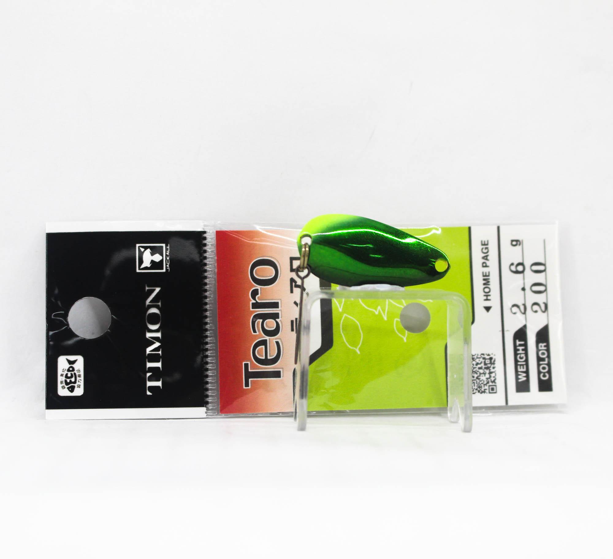 Jackall Timon Tearo Trout Spoon 2.6 grams 200 Gurikin Chartreuse (2287)