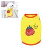 Bezrękawnik dla szczeniaka z nadrukiem owoców, bawełniane koszulki dla psa, odzież dla zwierząt domowych na wiosnę lato, pomidorowy XL