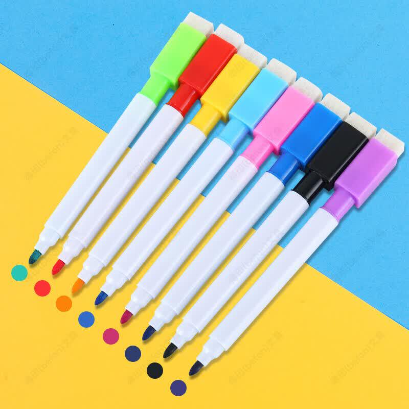 Befon 8-Color Erasable Whiteboard Marker Set