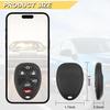 Key Fob Replacement for 2007-2014 Chevy Suburban Tahoe GMC Yukon/ 12-17 Traverse/ 07-13 Escalade Car Keyless Entry Remote Control,OUC60270 OUC60221,6