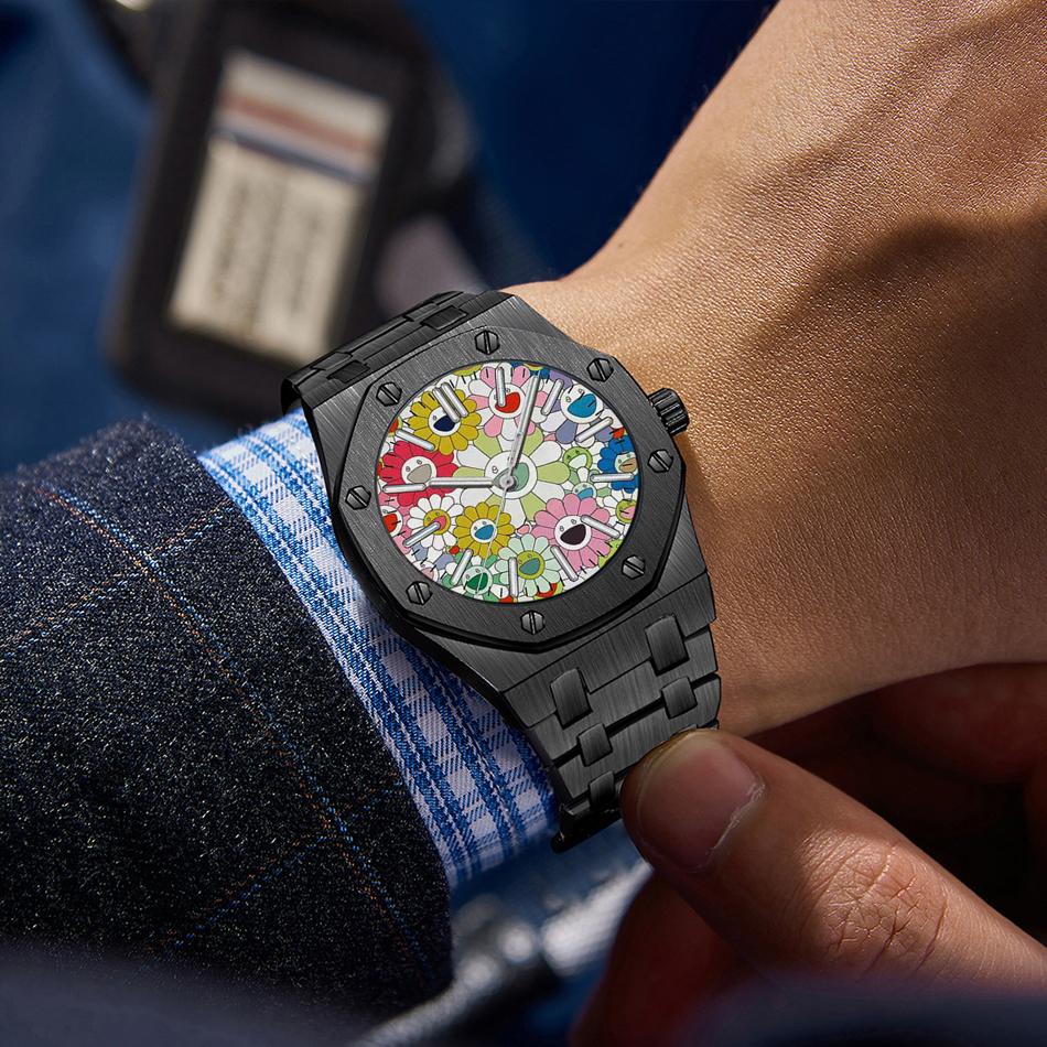 Men's Quartz Clock Luminous Sports Watch Business Wristwatch Gift