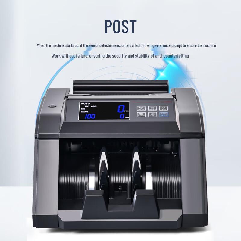 Weirong I6 2023 Multi-Currency Bill Counter CN Plug (adapter Included)