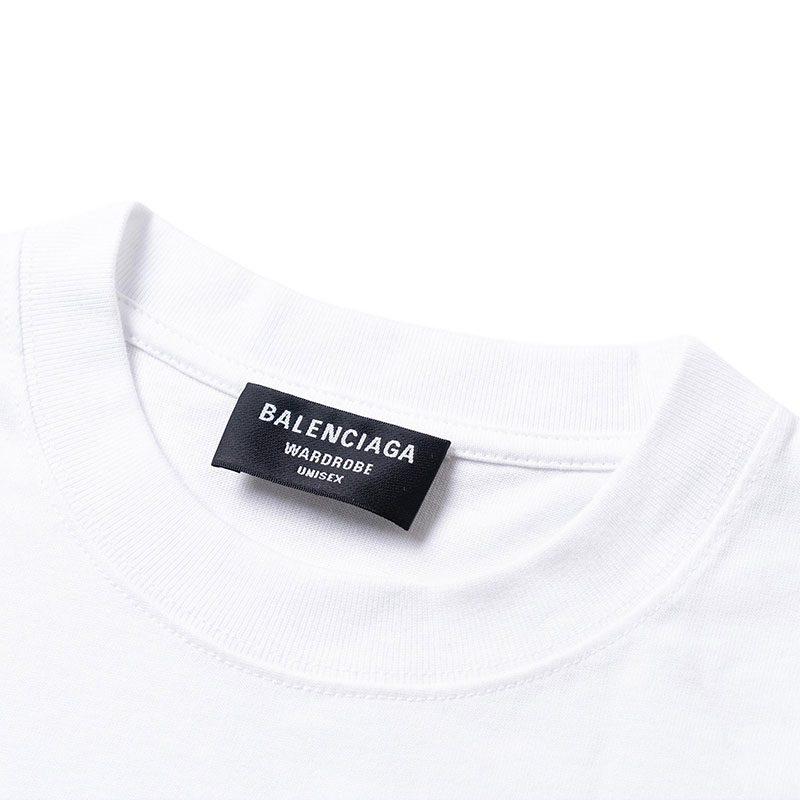 Balenciaga Mens New Copyright Medium Fit T Shirt 612966TIV549040