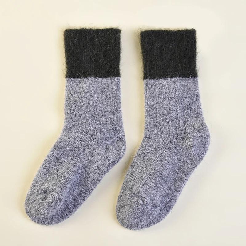Socks Girl Wool Child Keep Warm Baby Girls Children's Winter Infant Sock Clothes Leggings Clothing 2-12 Years Mother Kids