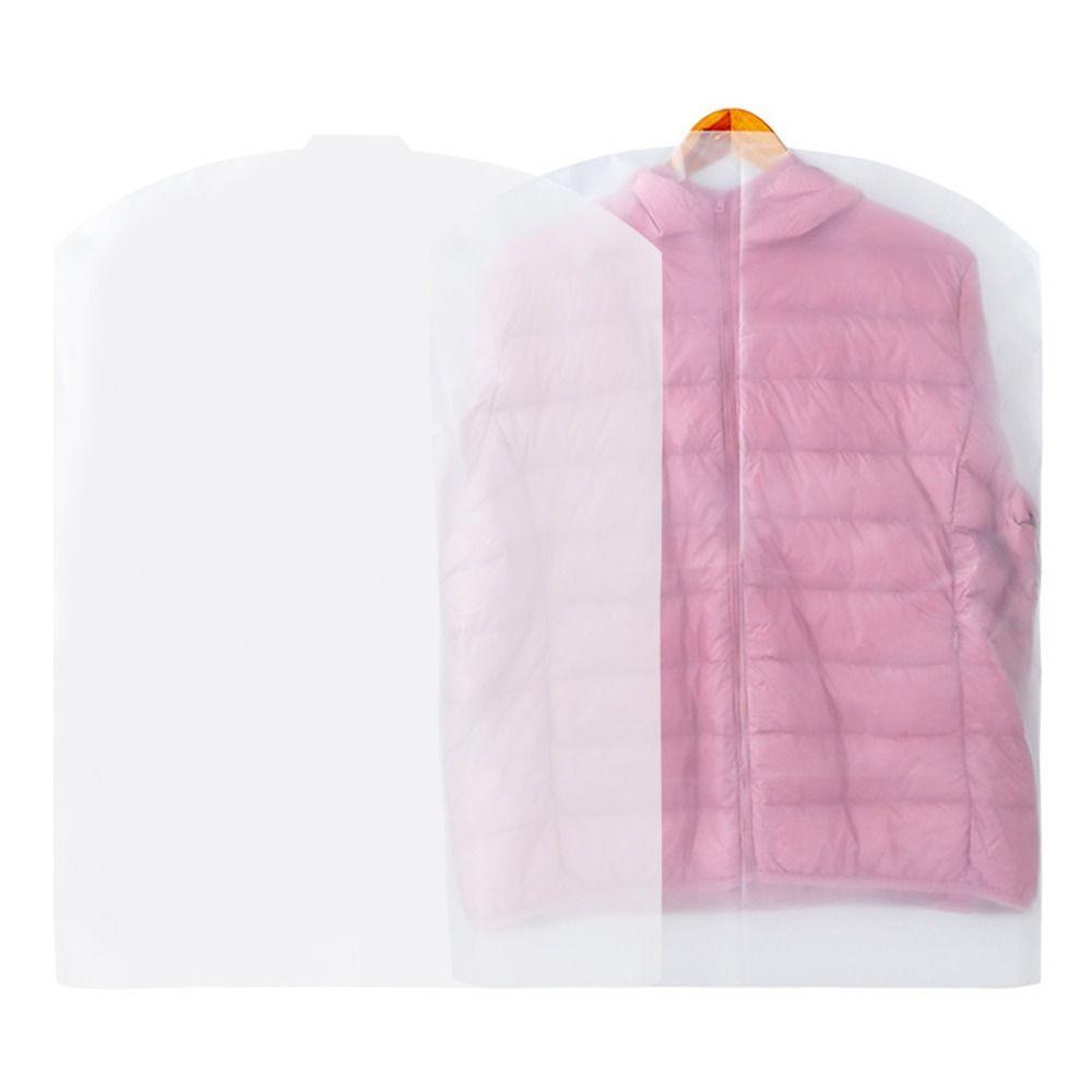 

Transparent Dust Cover Plastic Hanging Pockets Waterproof Storage Bag Home