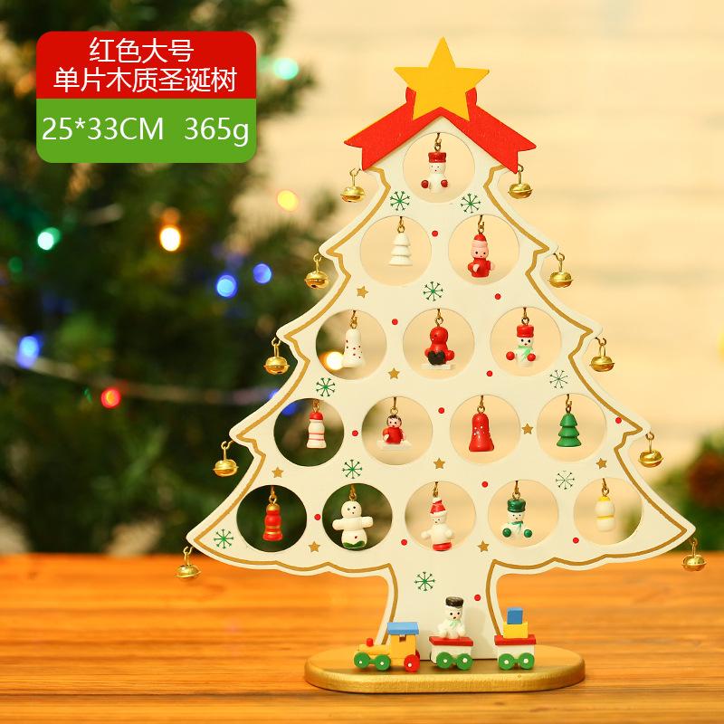 Mini Christmas Tree DIY Material Pack Small Tabletop Ornaments New Christmas Children's Gifts