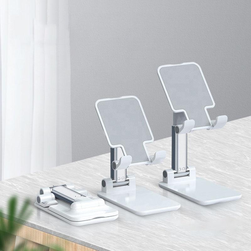 

Универсальная настольная подставка для мобильного телефона для IPhone IPad, регулируемый планшет, складная настольная подставка для сотового телефона, 1 шт. белый