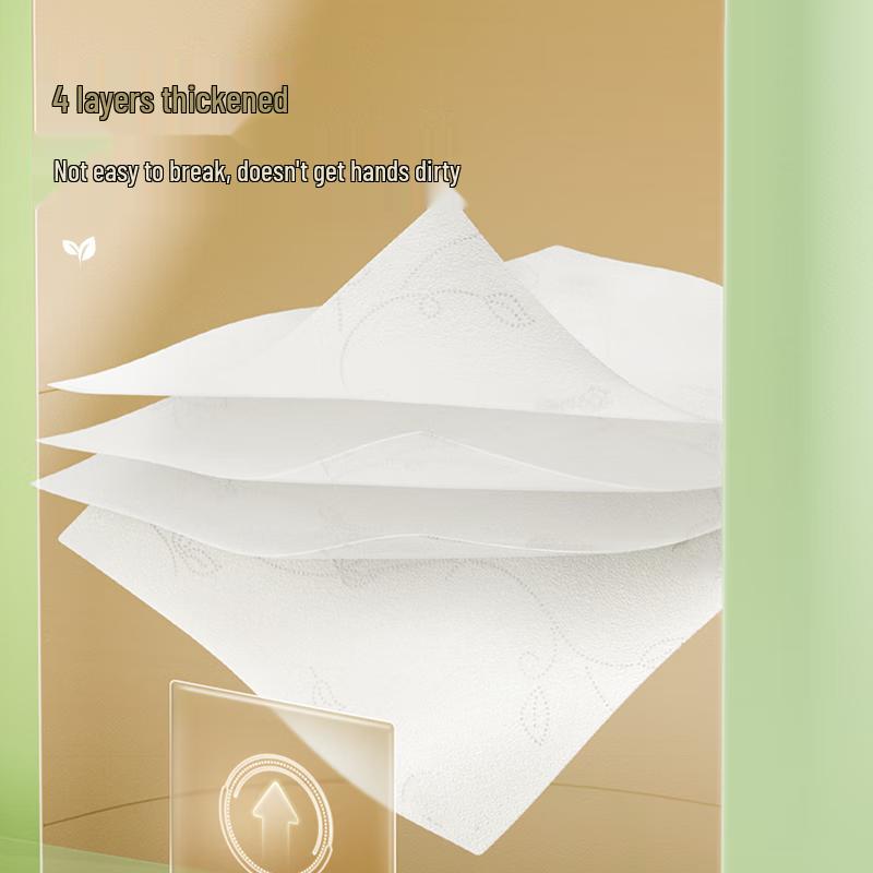 Junpo 4-Ply Toilet Paper Rolls