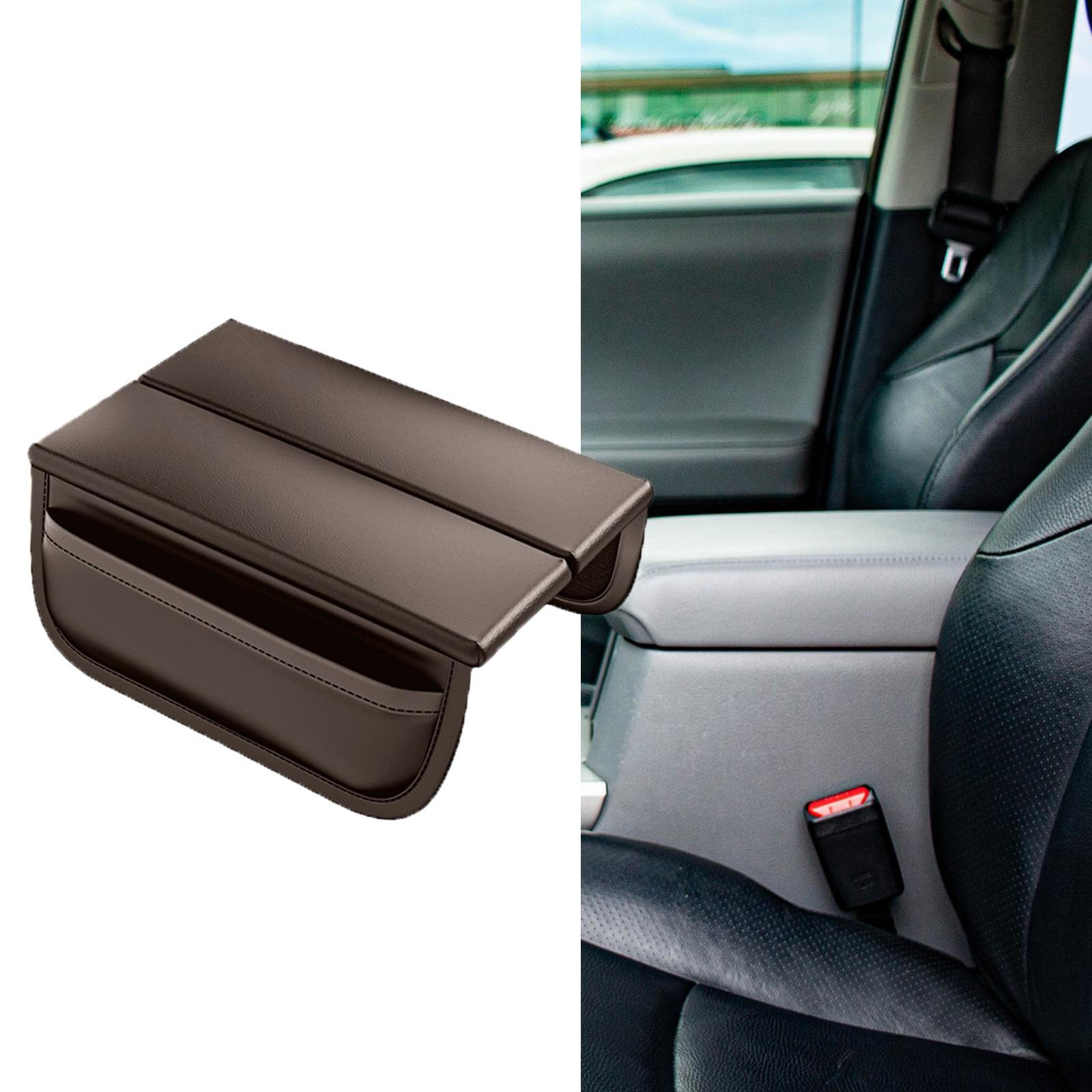 

Чехол на подлокотник автомобиля, накладка на центральную консоль автомобиля, защитные аксессуары, универсальные водонепроницаемые темно-коричневого