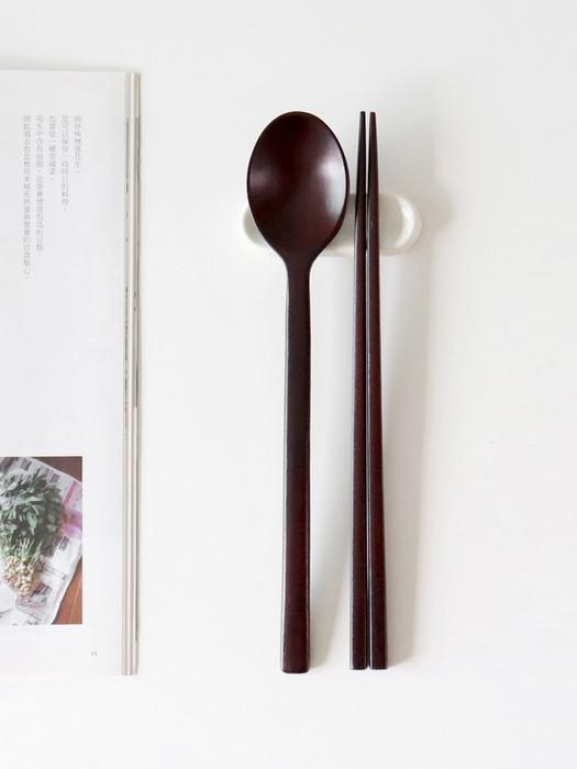 

kamomekitchen [2-person set] Natural lacquer wine spoon set set