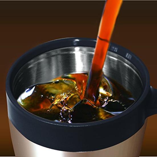 Asvel Vacuum Insulated Mug, 330mL, Champagne Gold, MG-S330N