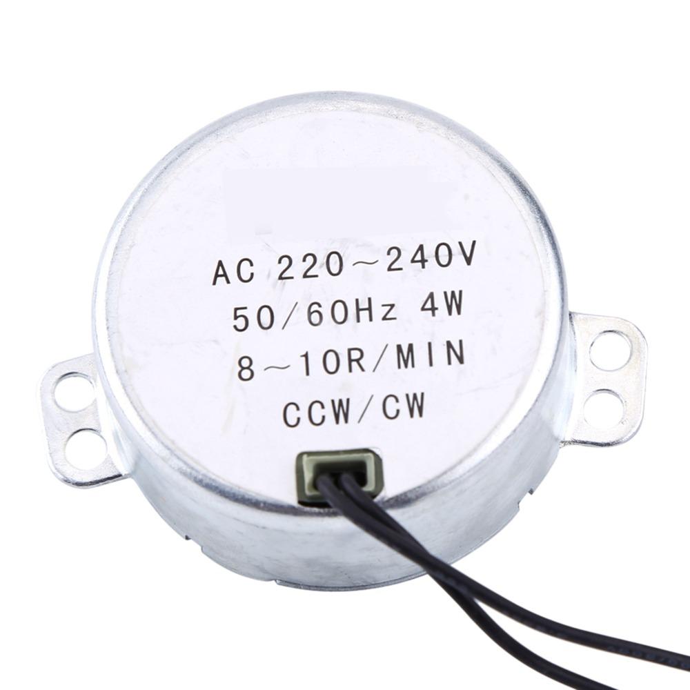 220-240V AC Turntable Synchronous Motor CW/CCW Rotation AC Synchronous Motor Home Appliance Use