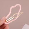 Metal Clouds Bb Clips Geometric Hollow Metal Hairpin Elegant Cloud Hair Clip  Party