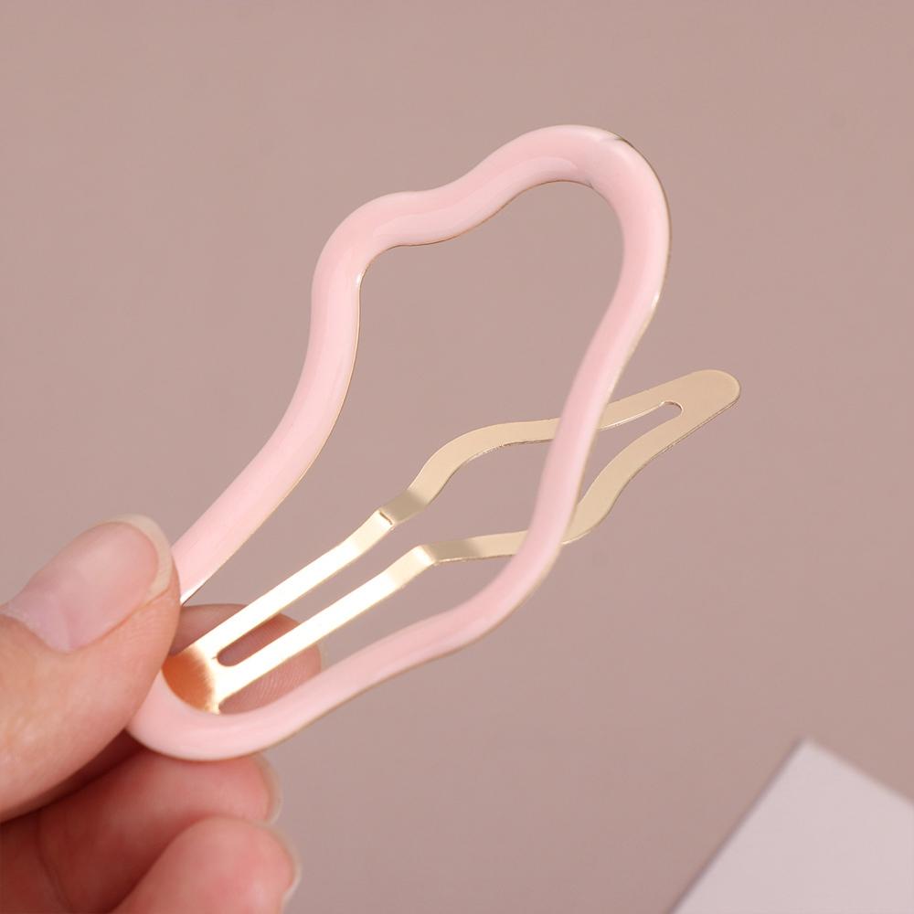 Metal Clouds Bb Clips Geometric Hollow Metal Hairpin Elegant Cloud Hair Clip Party