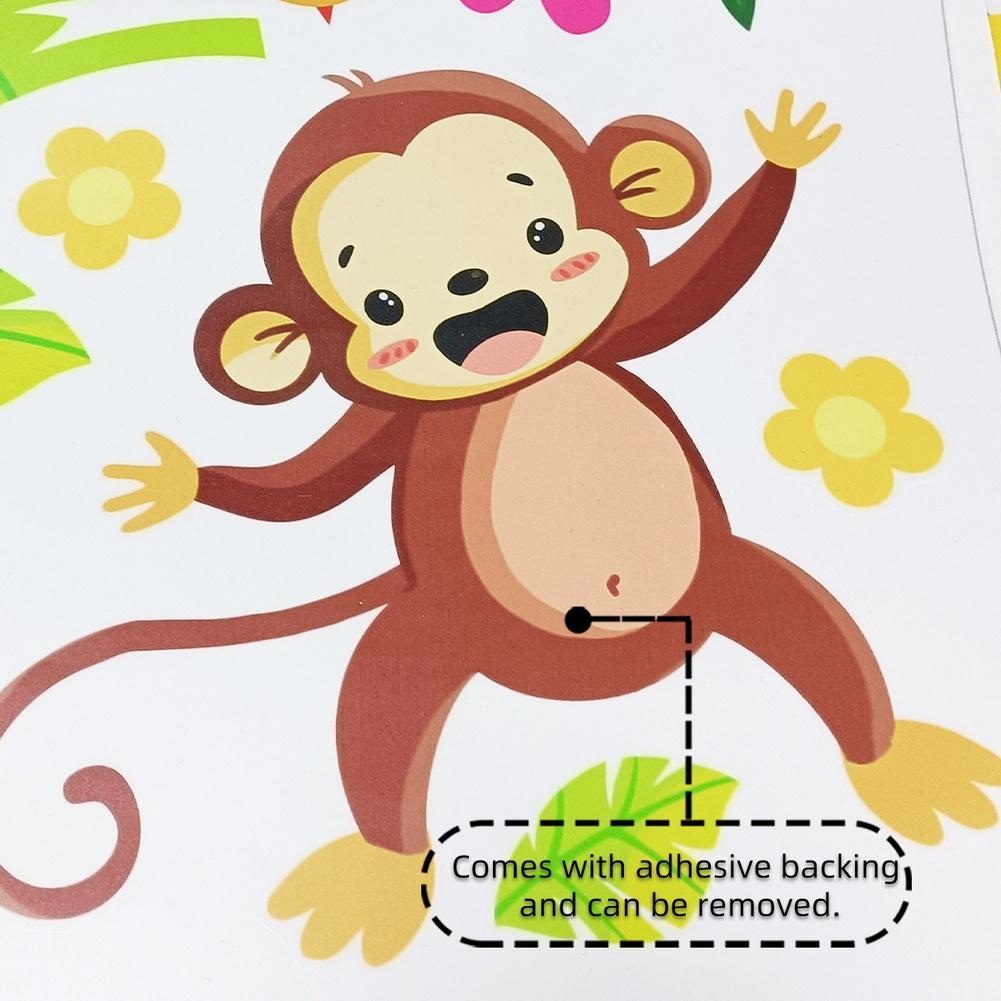 

Waterproof Cartoon Animal Wall Stickers for Indoor Wall Surfaces Suitable for High Humidity Areas Like Kitchens or Bathrooms China Mainland