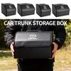 AAAYR1 Car Trunk Fold Large Capacity Organizer Bag Storage Leather Tidying Box Accessories For Opel Insignia Astra G J F K Vectra C H
