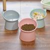 1 pezzo di protezione per il collo con fondo alto, per cani, gatti, ciotola di riso, cibo, carino, bocca superficiale, ciotole per conigli, forniture