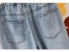 Girls' High-Waisted Embroidered Heart Loose Wide-Leg Jeans, Autumn 2026 Collection