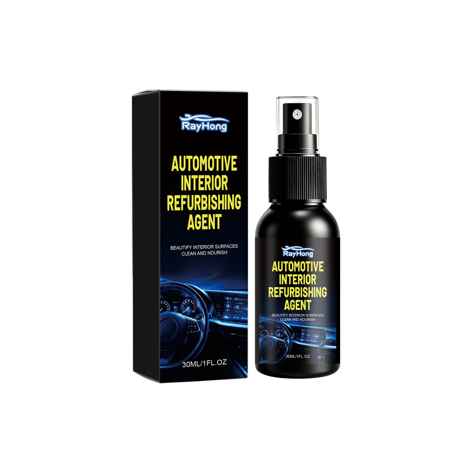 RAYHONG Car Interior Cleaner & Refurbisher: Odor Removal, Polishing, Brightening, Maintenance