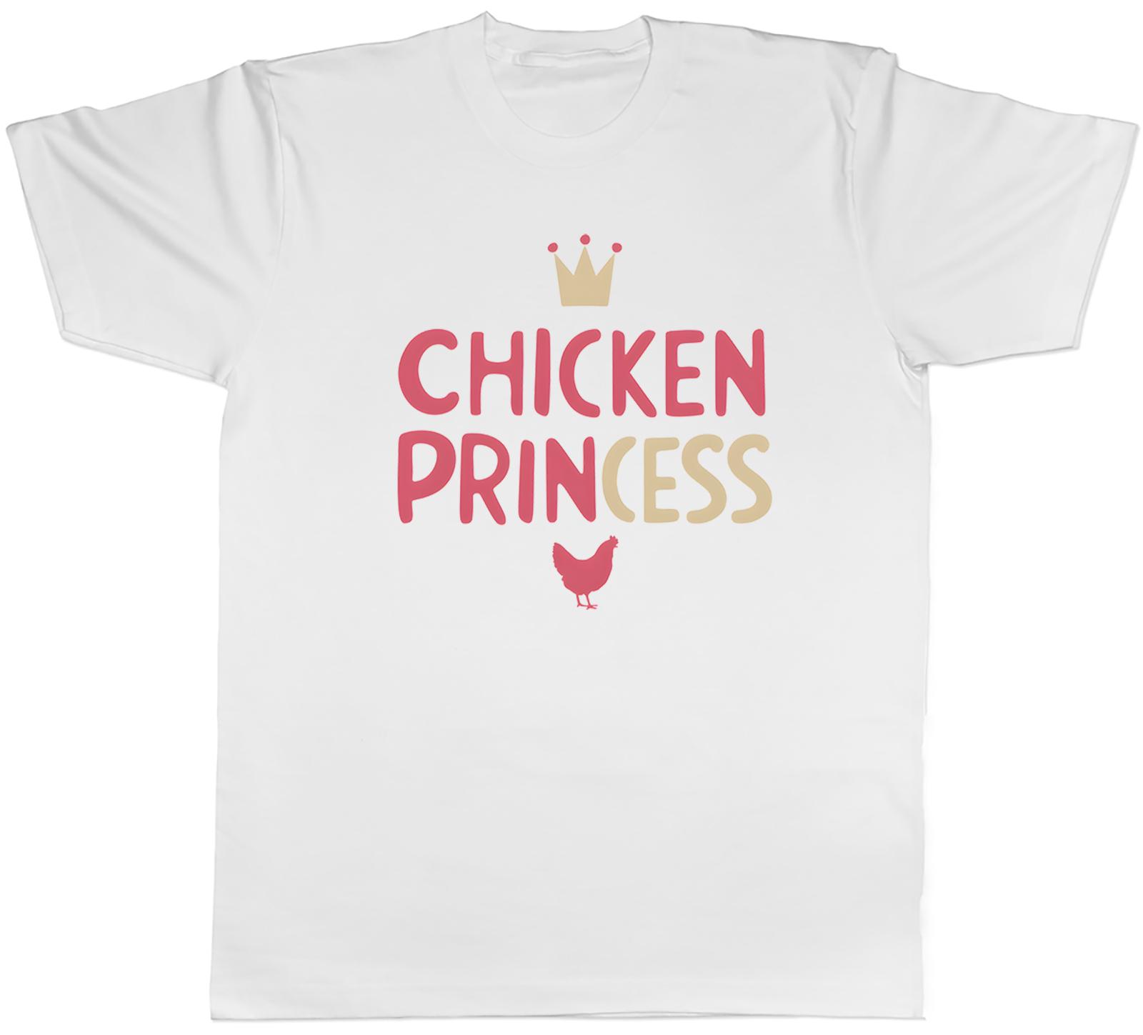 Chicken Princess Crown Hen Unisexs TShirt Tee Gift Top S