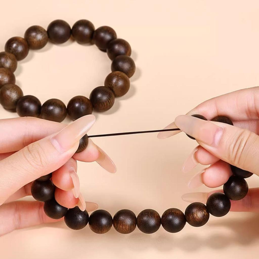 Adlerholz Armband Libellenauge Perlen Herren Damen 9 Punkte Shenqinan Naturholz Meditation Yoga Schmuck Geschenk