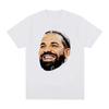Hip-hop Rapper Drake Graphic T-shirt Retro Gothic Short-sleeved Casual Suitable for Both and Wo Streetwear