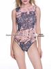 Women’s One-Piece Swimsuit: European & American Training Suit for Beach & Seaside.