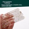 7PCS Aluminum DIY Knitting Tools Colorful Clear Handles Knitting Crochet  Amigurumi Crafts