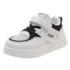 Boys little white shoes breathable spring and autumn 2025 board shoes children's mesh shoes girls shoes sports shoes older children's mesh children