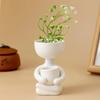 Nordic Simple Bean Flower Pot Mini Personality Succulent Flower Pot PlantFigure Ceramic Vase Home Decoration Garden Decoration