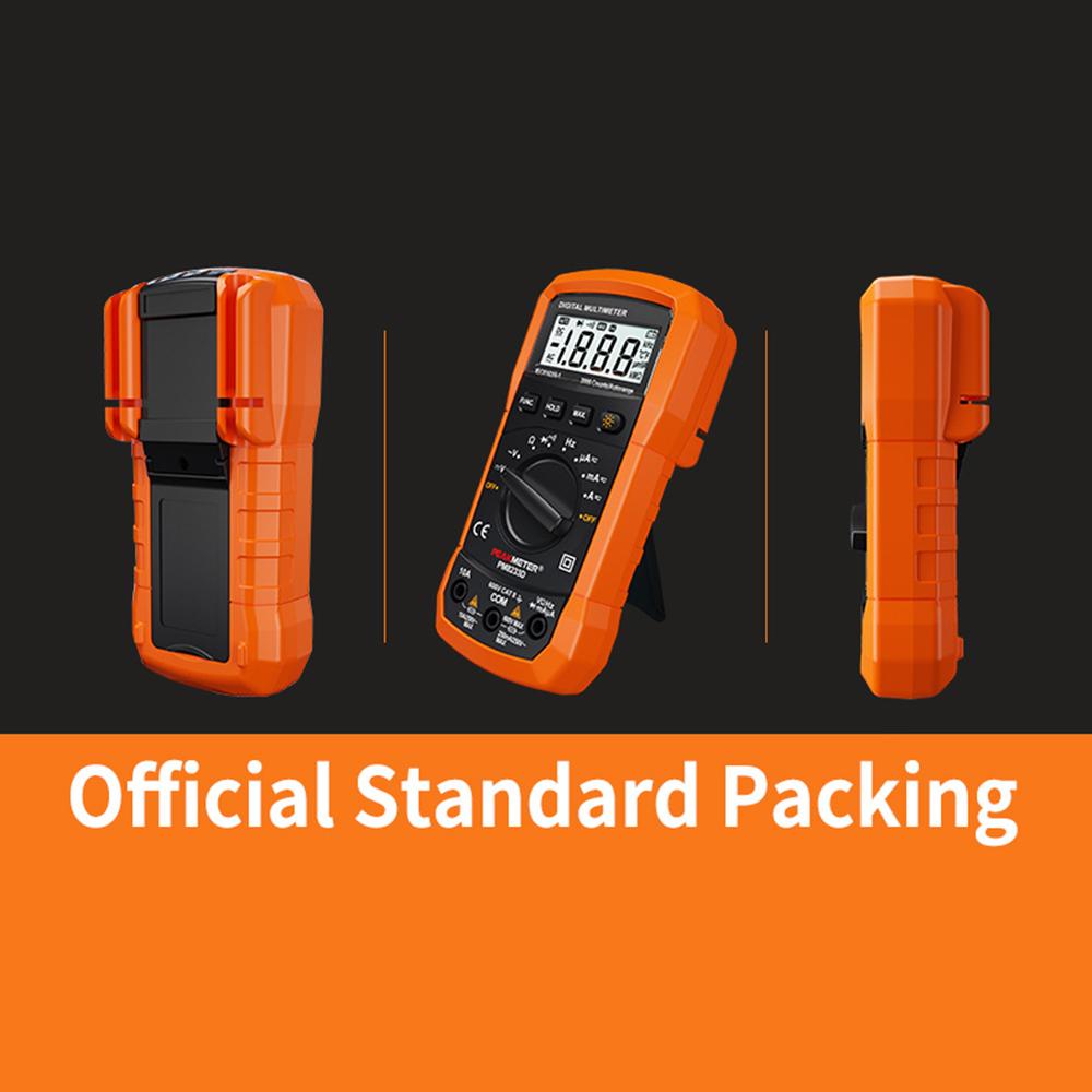 PEAKMETER PM8233D Handheld Digital Multimeter High Precision Household Universal Meter