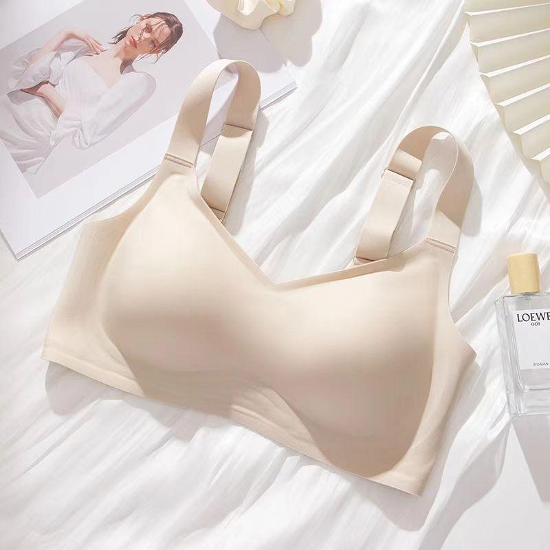 Naadloze Draadloze Push-Up BH: Lift, Vormt en Minimaliseert Grote Borsten