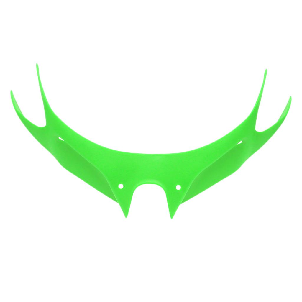 Motorcycle Front Fairing Aerodynamic Winglets Winglet Panel Front Fairing for Ninja250 Ninja400 2018- ABS