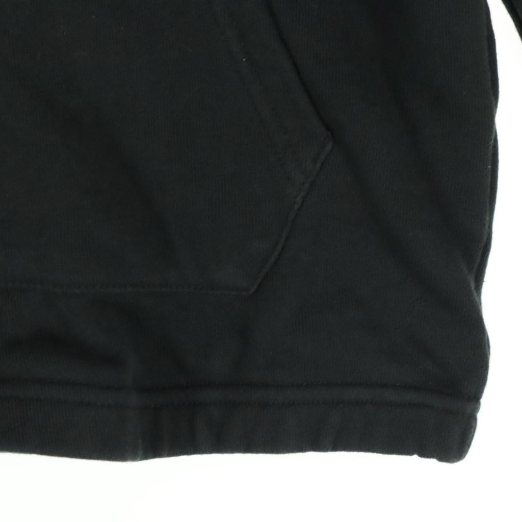 adidas One point logo Long sleeve Zip hoodie M black Women Used
