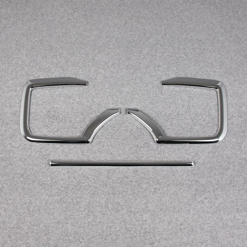 RUIQ Honda New Custom JF5 JF6 Exclusive Exterior Chrome Plated Front Fog Lamp Garnish Bezel Cover HONDA Nbox Custom Exclusive Design N-BOX