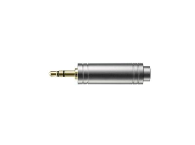מתאם אוזניות Audio-Technica, תקע סטריאו סטנדרטי 6.3 מ"מ למיני סטריאו 3.5 מ"מ, AT3C19Sa