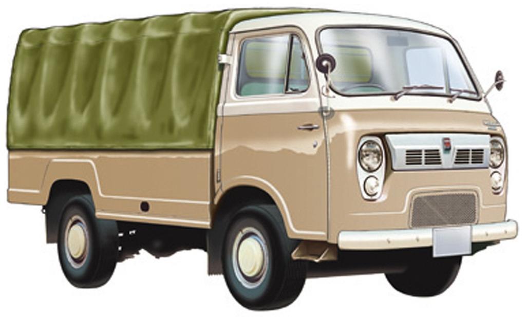 Tomica Limited Vintage TLV-97a Nissan Cab All 1900 (Brown) Completed Model