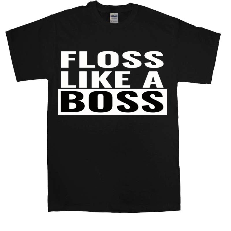 Floss like a boss costume gaming men kids girls boys fancy casual present tshirt 2XL