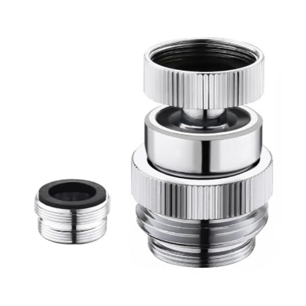 Rotating Faucet Adapter Garden Hose Connector with 3/4 Thread For Flexible Water Flows Control Car Washing Use