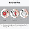 Magnetic Mechanical Kitchen Timer -Countdown Timer 60 Minute Visual Time Management Tool Baking Cooking Steaming