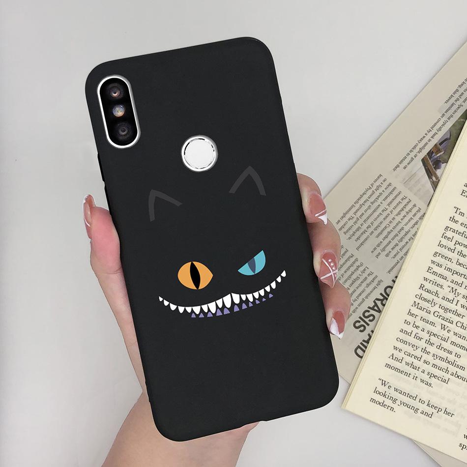 Case For Xiaomi Redmi S2 Y2 Cover Soft Matte Cute Pattern Silicone TPU Phone Case for Xiaomi RedmiS2 S 2 Y 2 Cases Back Cover