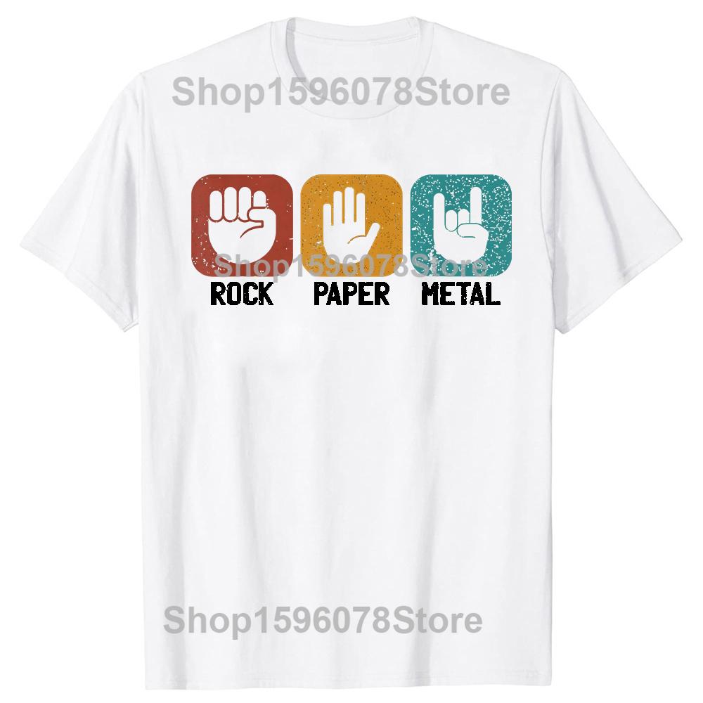 

Смешные Музыкальные Футболки Хэви Метал Рок ON Мужские Женские Мода Принт Футболка Свободная Оверсайз Уличная Одежда Хип-Хоп Унисекс Футболка S