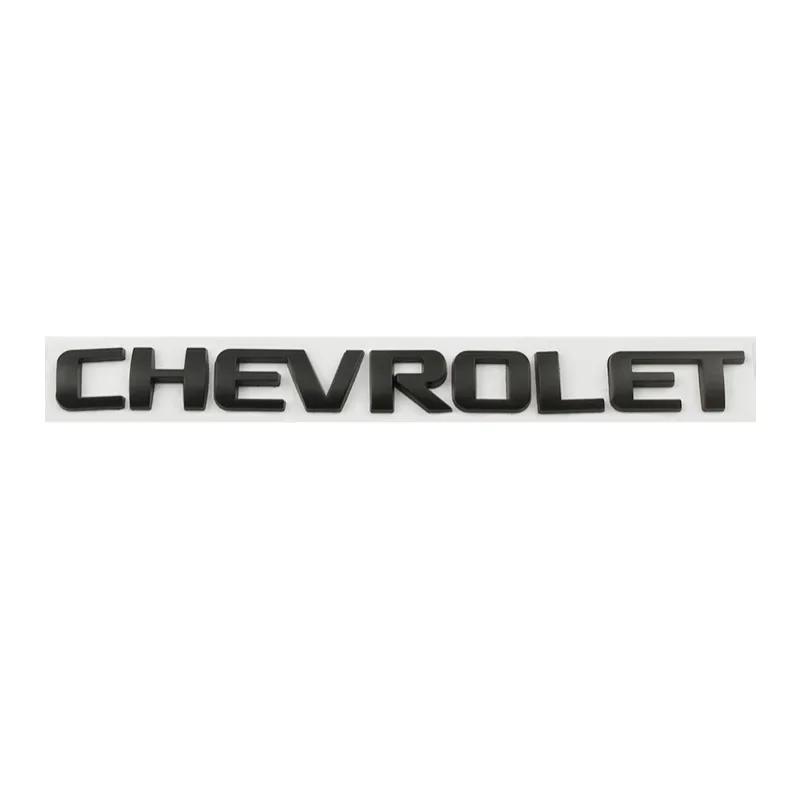 19cm Alloy Car Rear Trunk Badge Fender Emblem Sticker for Chevrolet Aveo Cruze Malibu Captiva Optra Trax Lacetti Sail Silverado